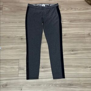 Under Armour Gray and Black Leggings